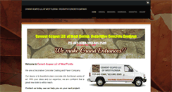 Desktop Screenshot of cementscapesinc.com